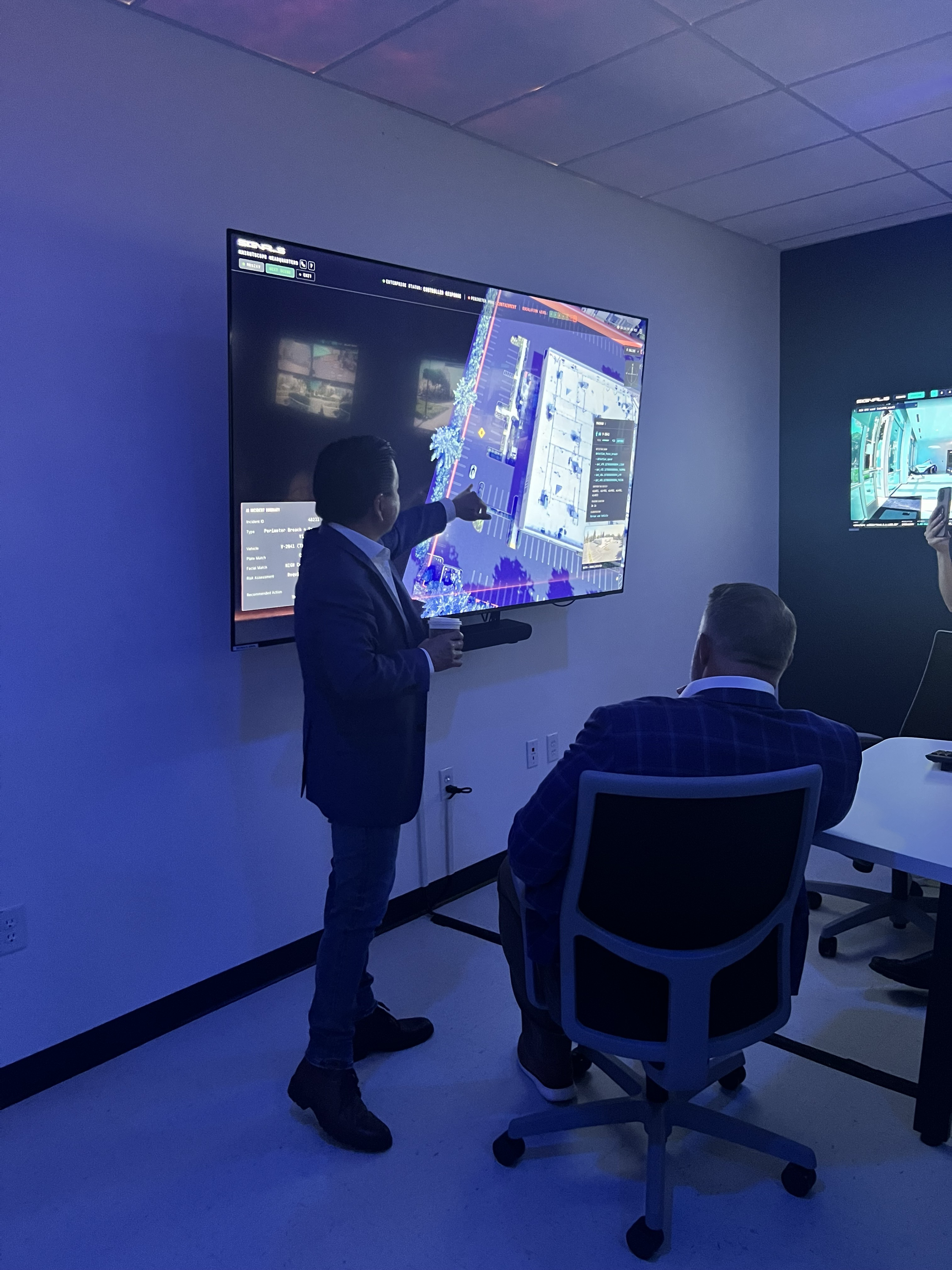 Knightscope Signals AI orchestration platform dashboard