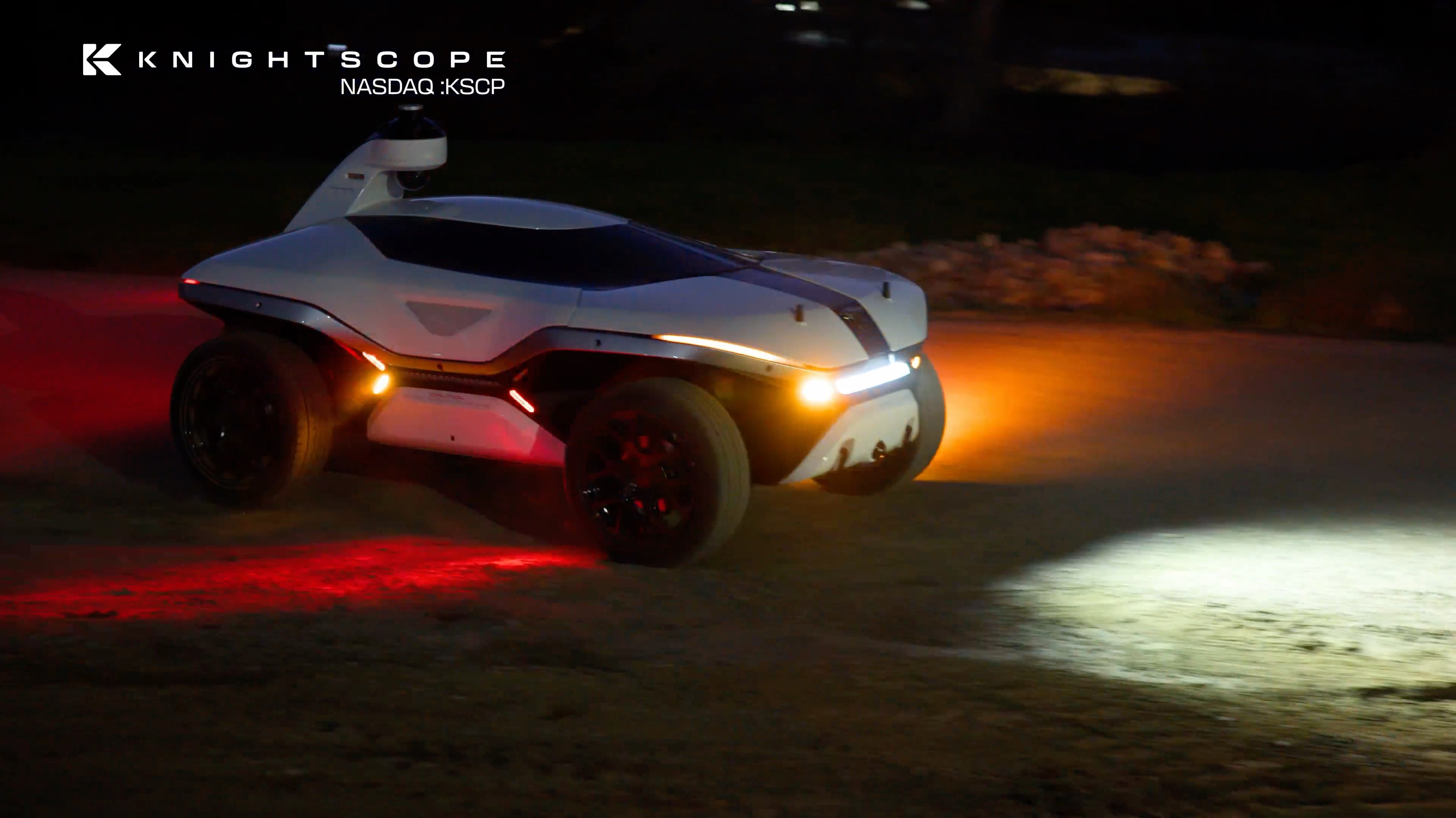 Knightscope K7 autonomous security robot